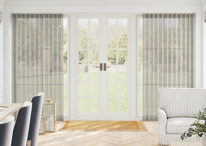 Siena Voile, Elephant Grey - Made to Measure Curtains - Image 3